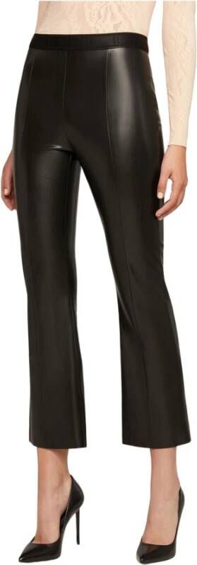 Wolford Leather Trousers Zwart Dames