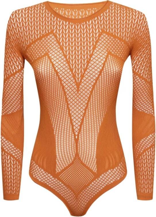 Wolford Lichaam Oranje Dames