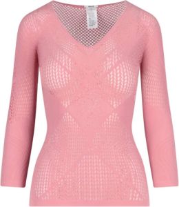 Wolford Long Sleeve Tops Roze Dames