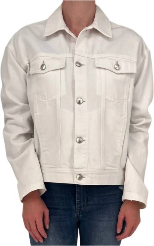 Won Hundred Vilda denim jacket spijkerjas White Dames
