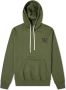 Wood Ian Hoody -L Groen Heren - Thumbnail 1