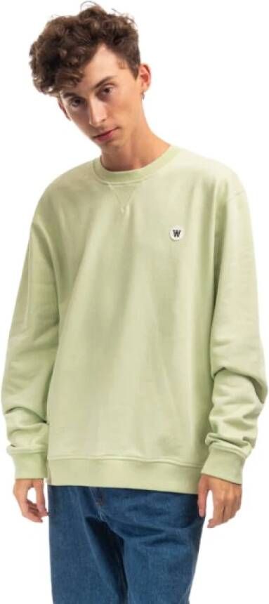 Wood Sweatshirts Groen Heren