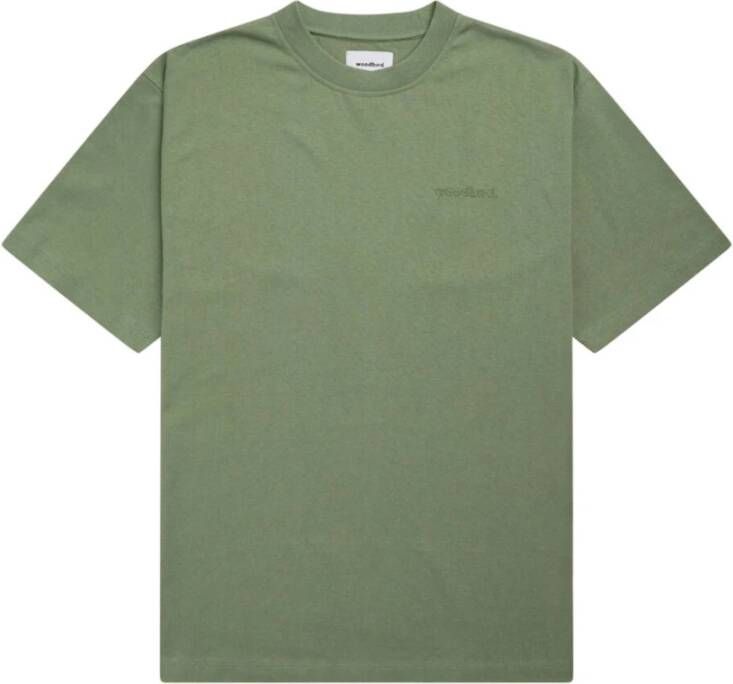 Woodbird T-shirt korte mouw Beige Heren