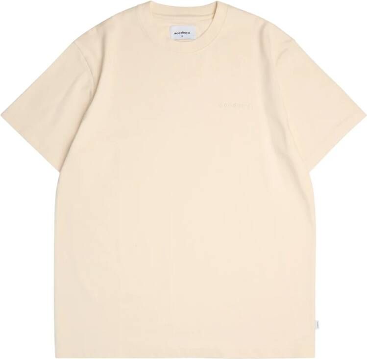 Woodbird T-Shirt- WB S S Baine Base TEE Beige Heren
