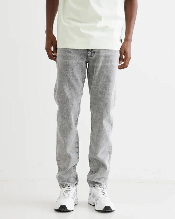 Woodbird Grijze Straight Leg Jeans voor Heren Gray Heren - Foto 4