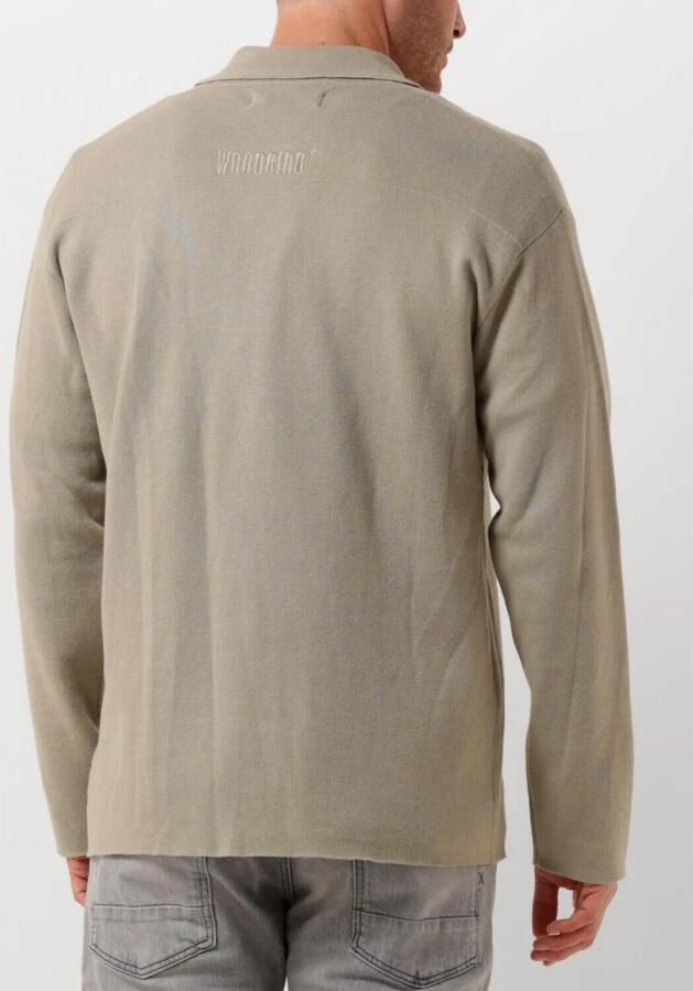 Woodbird Casual Base Knit Heren Overhemd Beige Heren - Foto 6