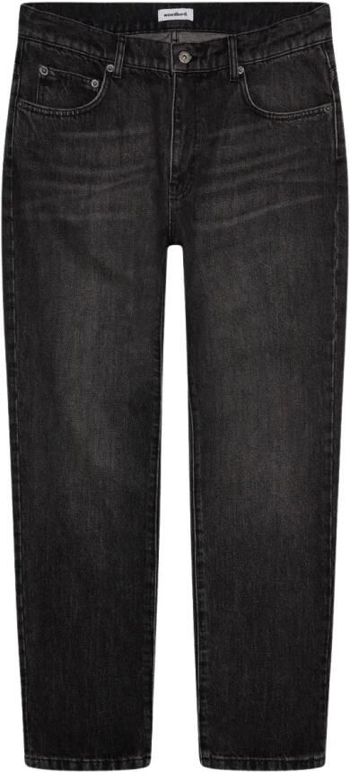 Woodbird Klassieke zwarte straight leg jeans Black Heren - Foto 14