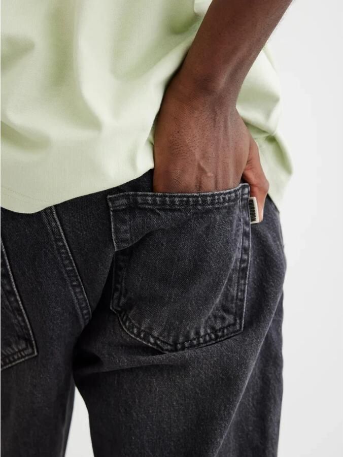 Woodbird Klassieke zwarte straight leg jeans Black Heren - Foto 11