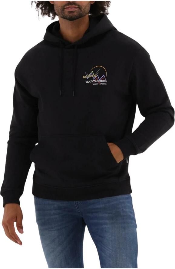 Woodbird Zwarte Sweater DAsh Mountaineer Hoodie - Foto 4