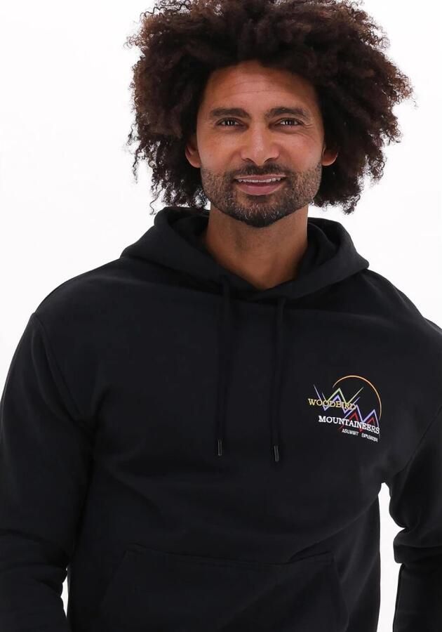 Woodbird Zwarte Sweater DAsh Mountaineer Hoodie - Foto 2
