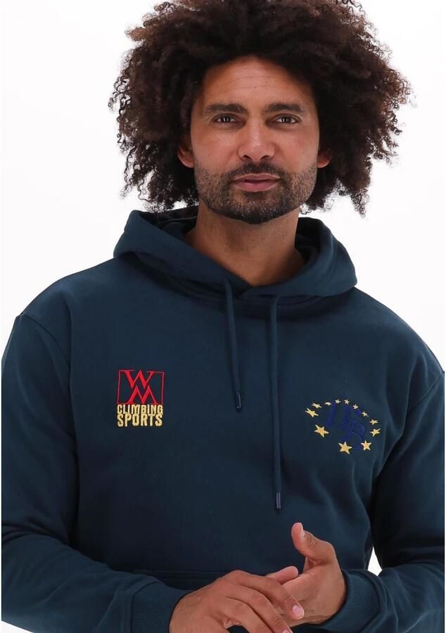 WOODBIRD Heren Truien & Vesten Pope Double Hoodie Donkergroen