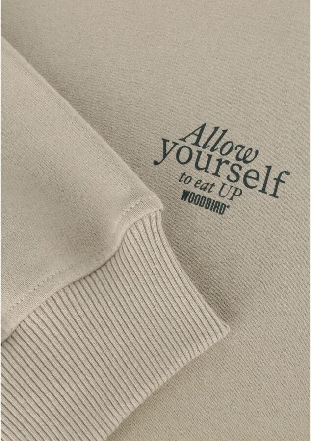 WOODBIRD Heren Truien & Vesten Wbcope Eat Crew Beige