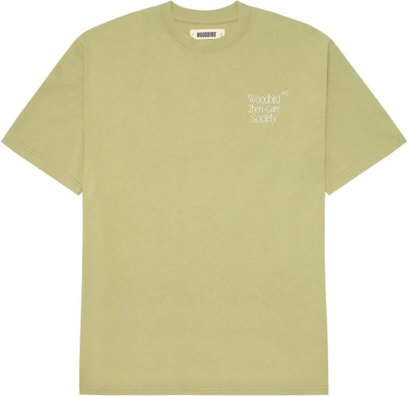 WOODBIRD Heren Polo's & T-shirts Wbbaine Zhen Tee Groen - Foto 5
