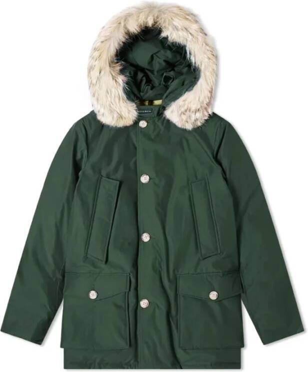 Woolrich Arctic DF Winterparka Groen Heren