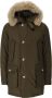 Woolrich Ramar Arctic Parka met Afneembare Bontkraag Groen Heren - Thumbnail 2