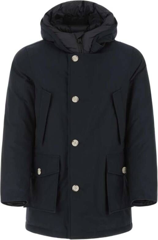 Woolrich Arctic Parka van Donkerblauw Katoenmengsel Blue Heren