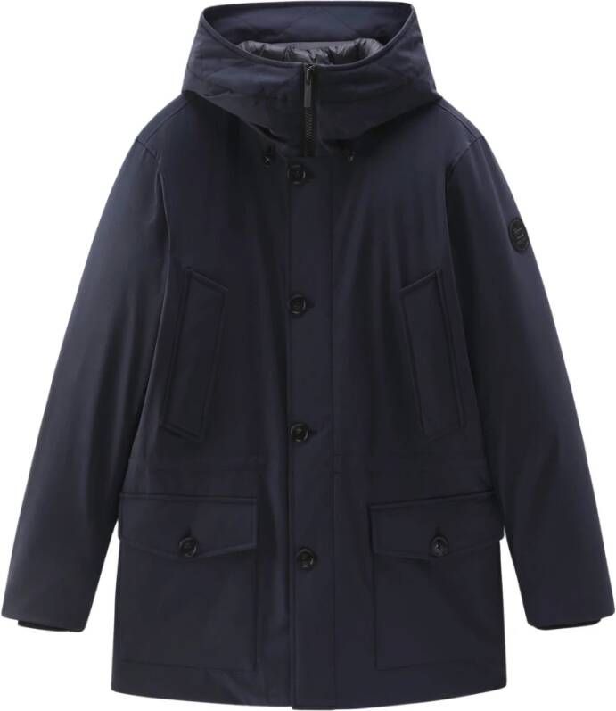 Woolrich Arctic Stretch jas donkerblauw 3989 Blauw Heren