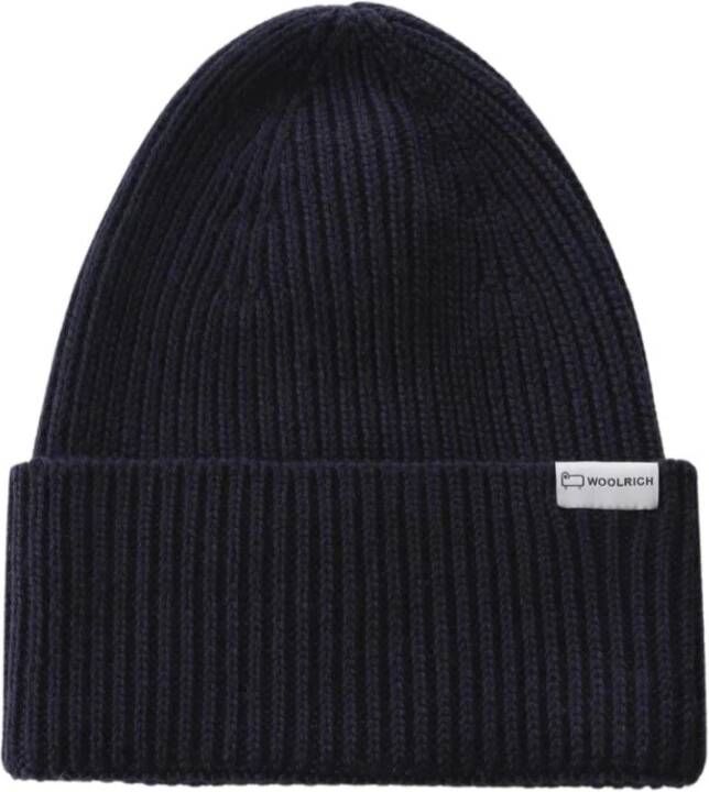 Woolrich Beanies Blauw Heren