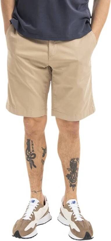 Woolrich Beige herrshorts Beige Heren