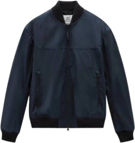 Woolrich Urban Waterafstotende Bomberjack Blue Heren