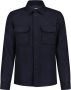 Woolrich Casual Overhemd van Wolmix Blauw Heren - Thumbnail 1