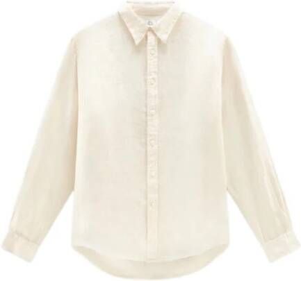 Woolrich Casual overhemd White Heren