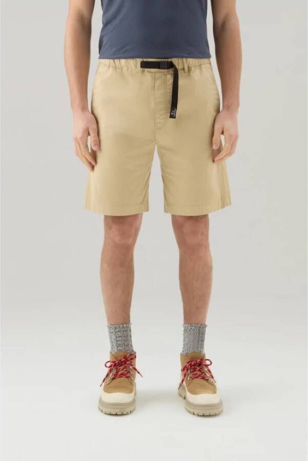 Woolrich Casual Shorts Beige Heren