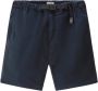 Woolrich Blauwe Bermuda Shorts met Riem Blue Heren - Thumbnail 3