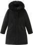 Woolrich Comfortabele en Beschermende Anorak: Essentiële Winterkleding Zwart Dames - Thumbnail 1