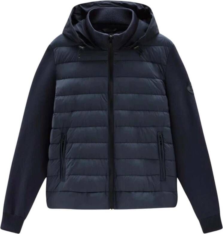 Woolrich Donkerblauwe Jas Cfwoou0696Mrut2635 Blauw Heren
