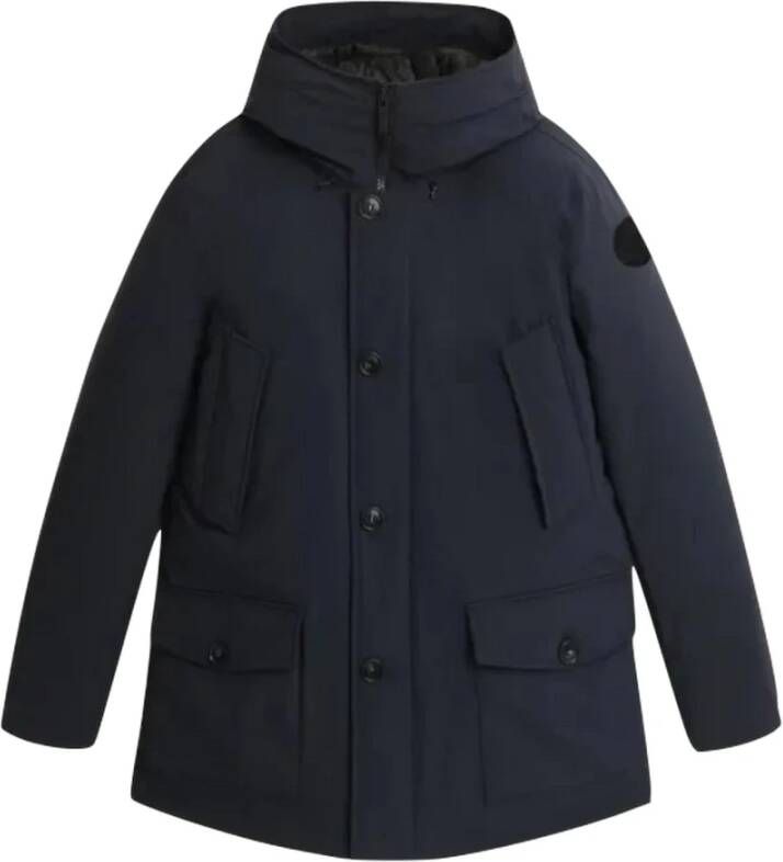 Woolrich Heren Geïsoleerde Arctic Parka met Grafene Blauw Heren