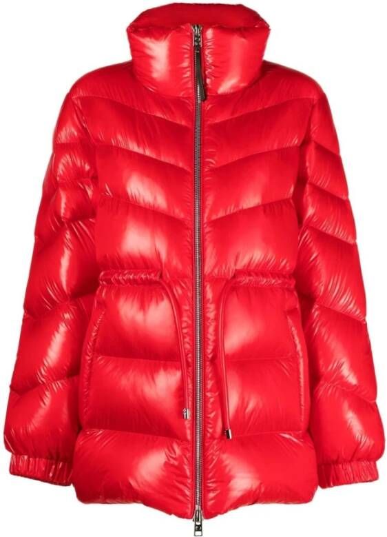 Woolrich Down Jackets Rood Dames