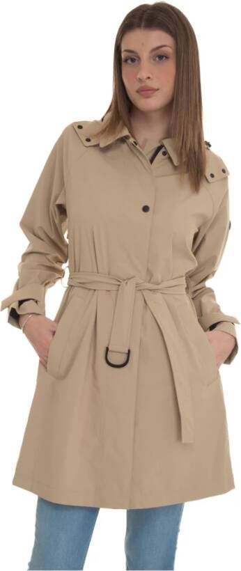 Woolrich Fayette dust coat Beige Dames