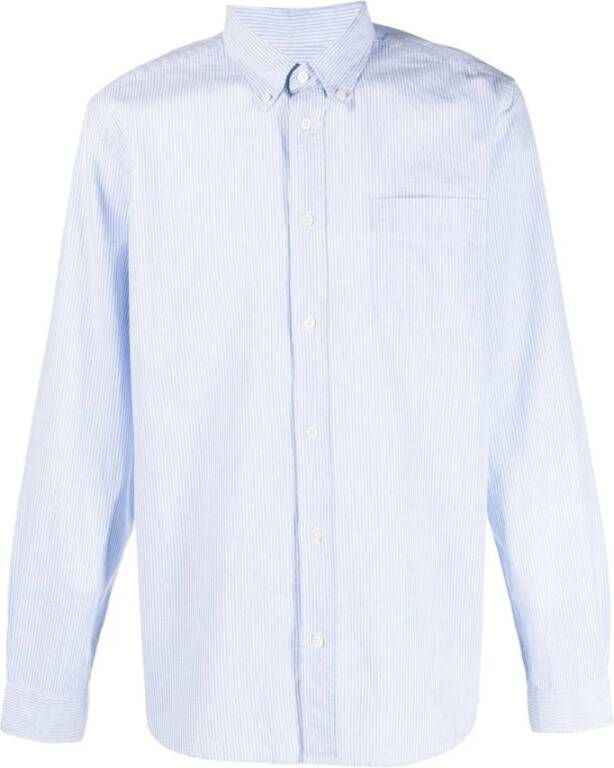 Woolrich Formeel overhemd Blauw Heren