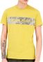 Woolrich Geel Bloemen Logo T-Shirt Yellow Dames - Thumbnail 1