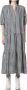 Woolrich Geruite Ruche Jurk Comfort Fit Multicolor Dames - Thumbnail 1