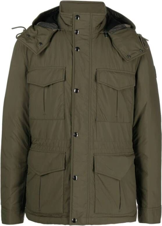 Woolrich Groene Aw23 Parka voor Heren Groen Heren
