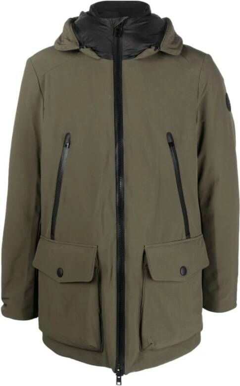 Woolrich Groene Aw23 Parka voor Heren Groen Heren