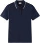 Woolrich Polo van stretchkatoen met contrasterende strepen Blue Heren - Thumbnail 1