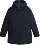 Woolrich Hoge Kraag Polar Parka XXS Blauw Heren - Thumbnail 1