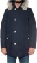 Woolrich Heren Arctic Parka met Afneembare Bontkraag Melton Blue Blauw Heren - Thumbnail 1