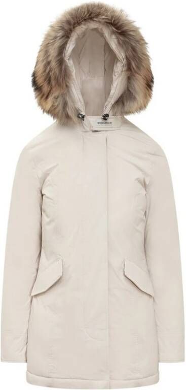 Woolrich Blijf warm en stijlvol deze winter met de Winterjas voor dames White Dames