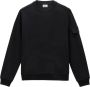 Woolrich Zwarte Ribgebreide Crewneck Sweatshirt voor Heren Black Heren - Thumbnail 3