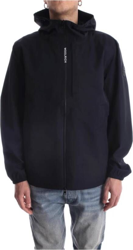 Woolrich Light Jackets Blauw Heren