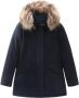 Woolrich Arctic Parka met Afneembare Bontkraag Blue Dames - Thumbnail 1