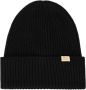 Woolrich Warm en stijlvol Merino Wool Ribbed Beanie Black Heren - Thumbnail 2