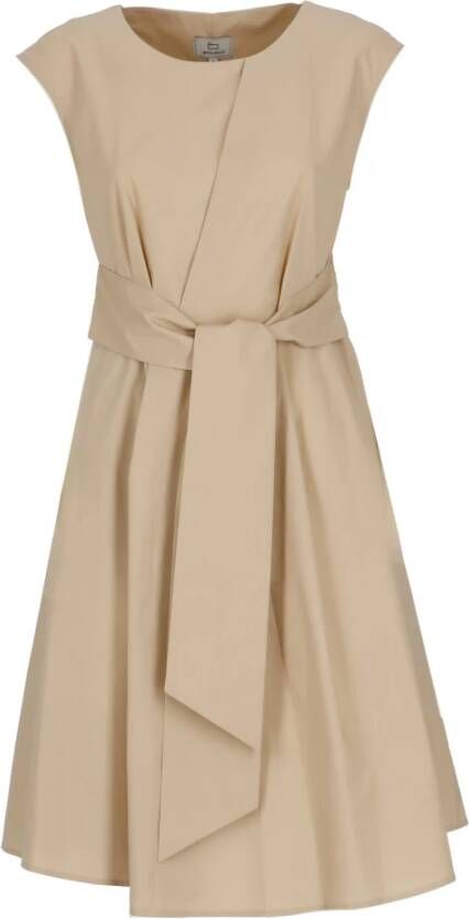 Woolrich Midi Dresses Beige Dames