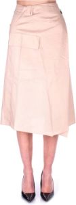 Woolrich Midi Skirts Roze Dames