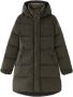 Woolrich Groene Jassen met Verborgen Rits- en Drukknoopsluiting Groen Dames - Thumbnail 1