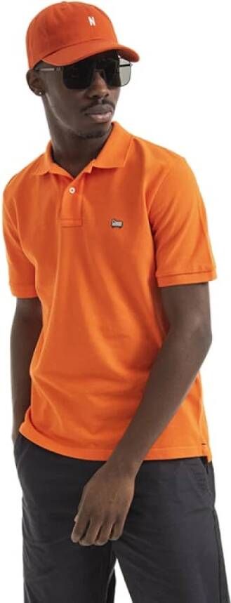 Woolrich Oranje Polo shirt Oranje Heren